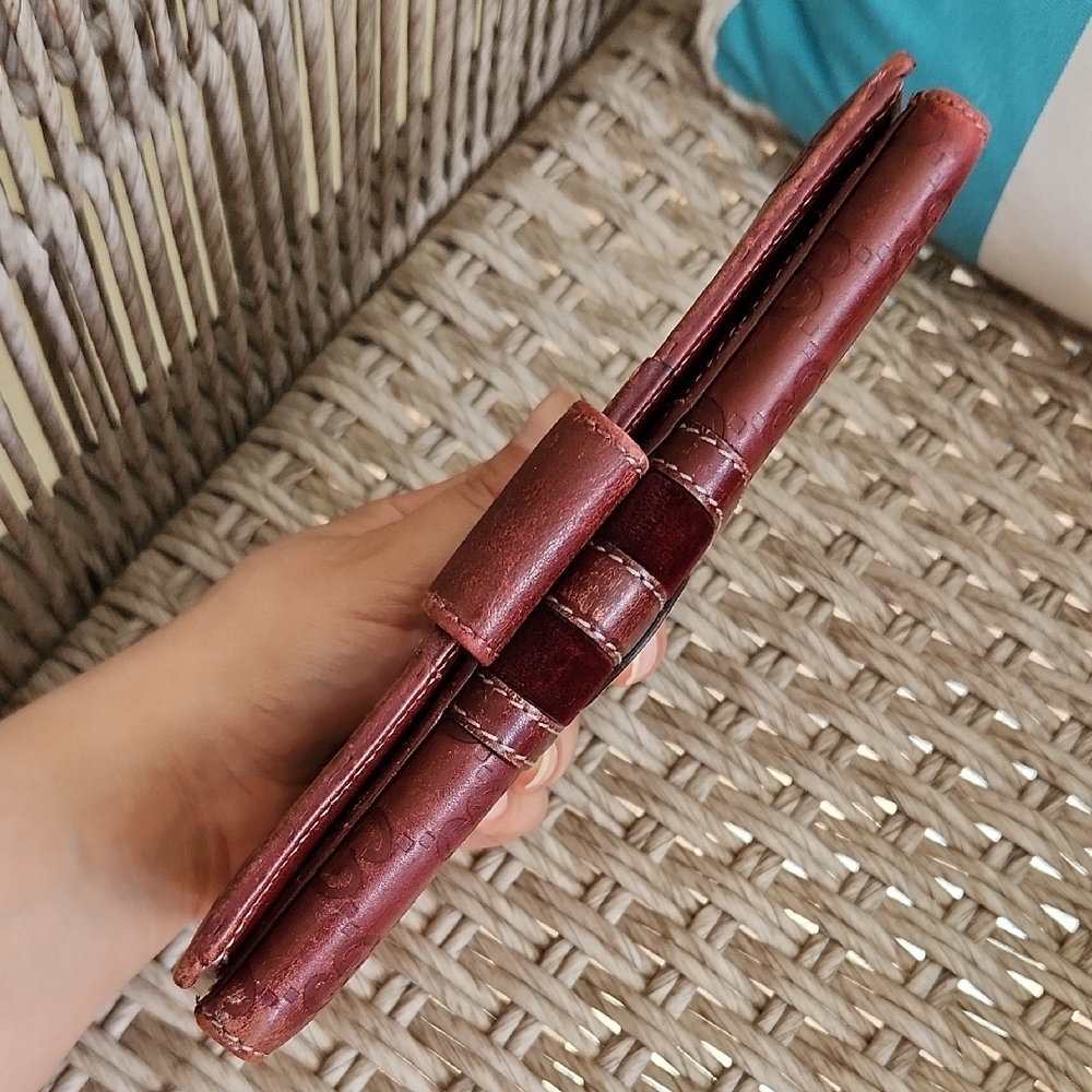 Gucci Vintage Burgundy Leather Wallet - Picture 15 of 17